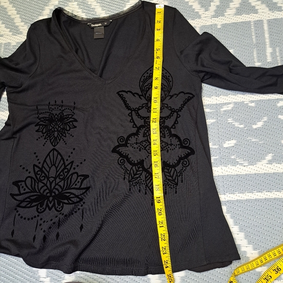 Desigual Women's‎ Ts_MASI T-Shirt Black size M - Picture 9 of 9